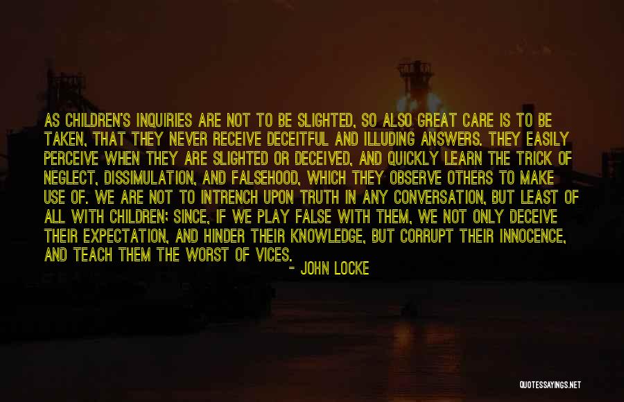 False Teaching Quotes By John Locke False Teaching Quotes By John Locke
