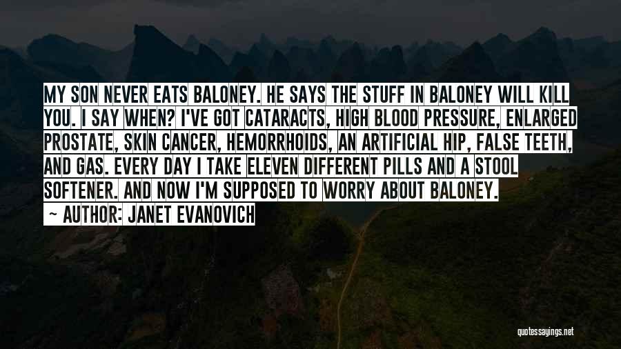 False Teeth Quotes By Janet Evanovich