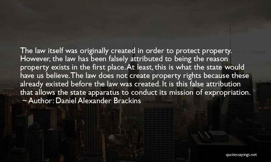 Falsely Attributed Quotes By Daniel Alexander Brackins