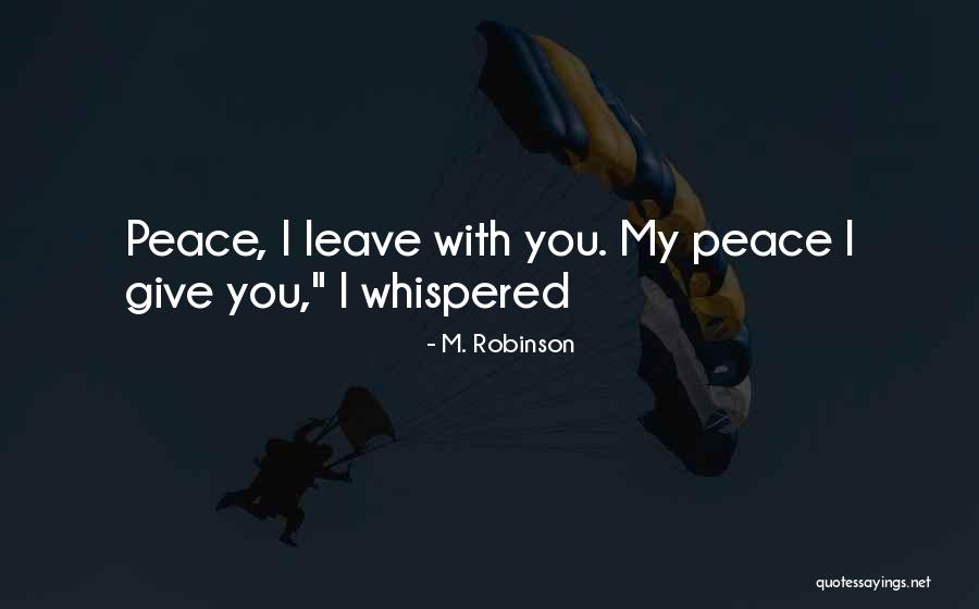 Falsidical Quotes By M. Robinson Falsidical Quotes By M. Robinson