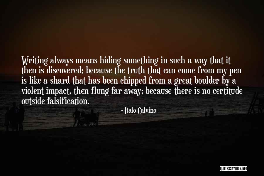Falsification Quotes By Italo Calvino Falsification Quotes By Italo Calvino