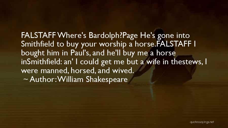 Falstaff Quotes By William Shakespeare