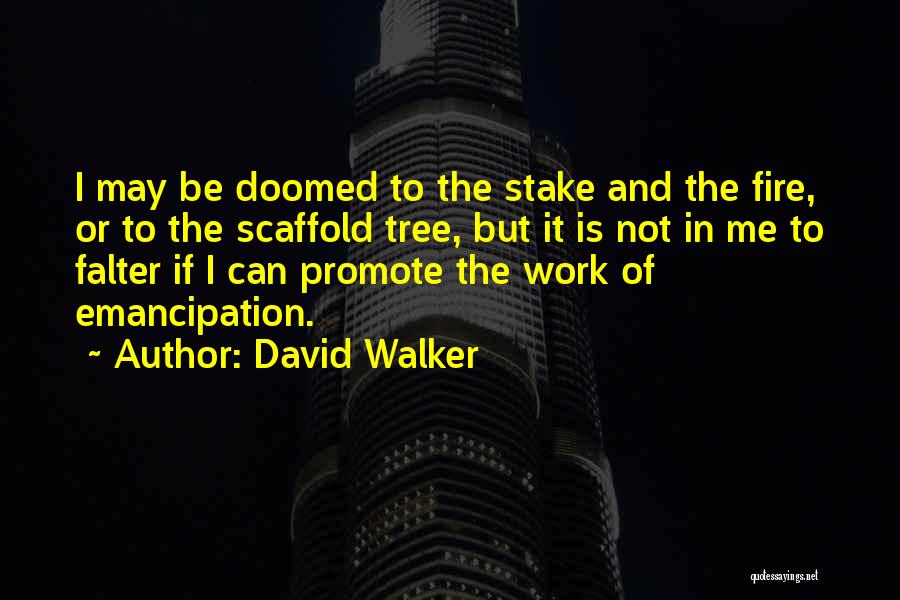 Falter Quotes By David Walker