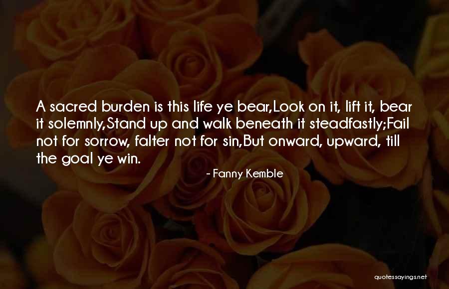 Falter Quotes By Fanny Kemble