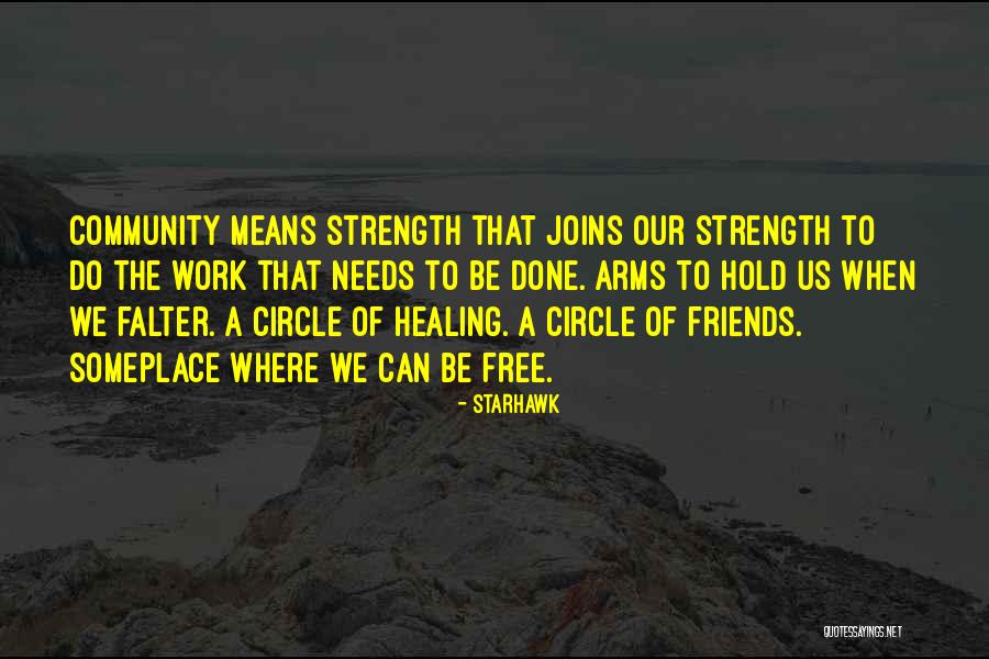 Falter Quotes By Starhawk Falter Quotes By Starhawk