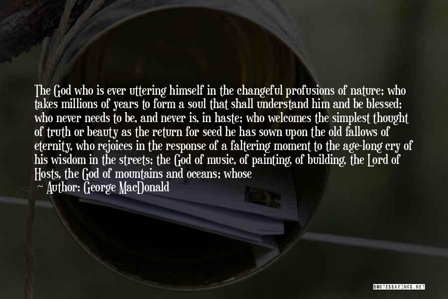 Faltering Quotes By George MacDonald