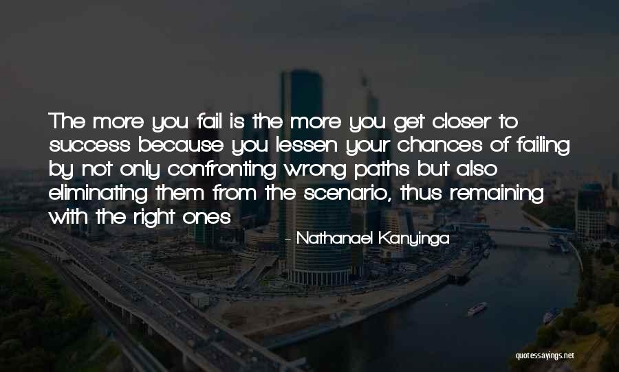 Falure Quotes By Nathanael Kanyinga Falure Quotes By Nathanael Kanyinga