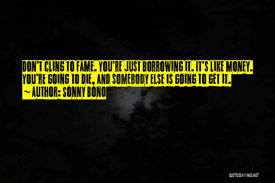 Fame And Money Quotes By Sonny Bono