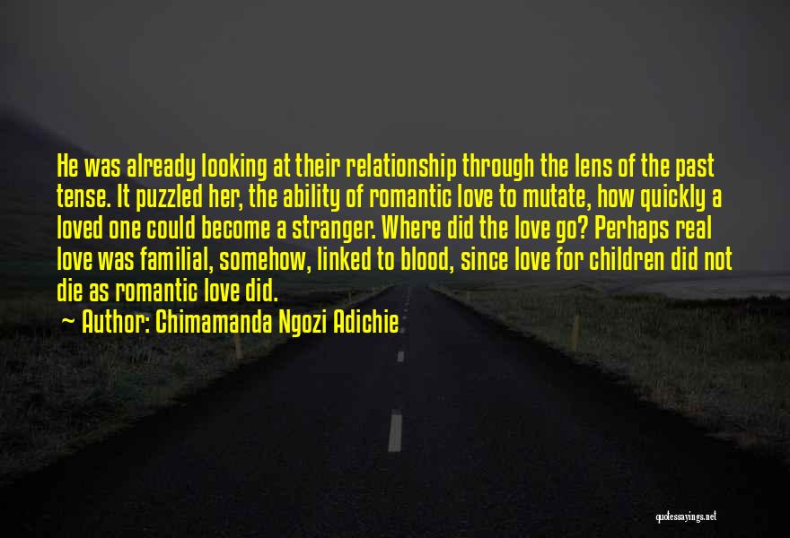 Familial Love Quotes By Chimamanda Ngozi Adichie