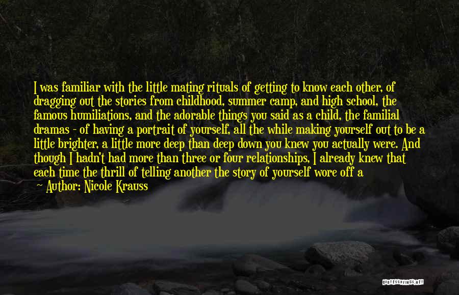 Familial Love Quotes By Nicole Krauss Familial Love Quotes By Nicole Krauss