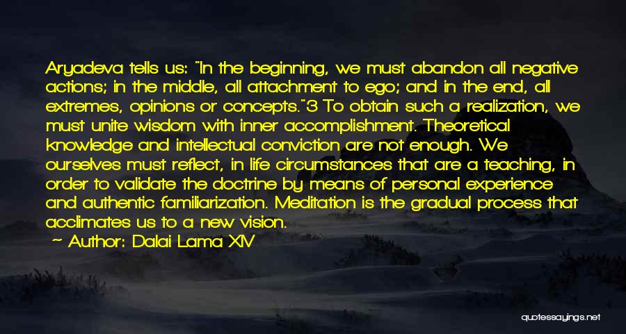 Familiarization Quotes By Dalai Lama XIV