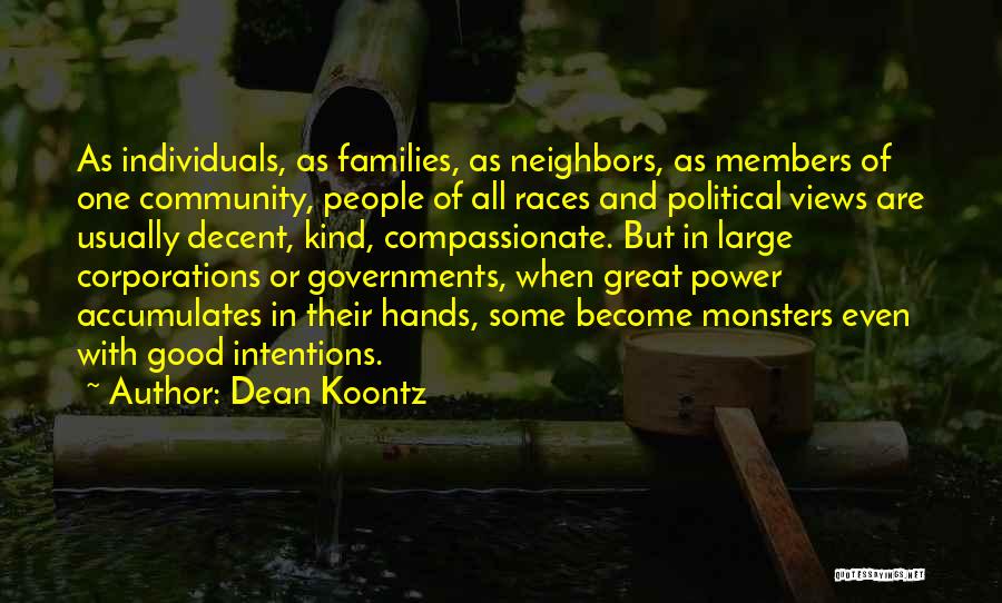 Families And Community Quotes By Dean Koontz