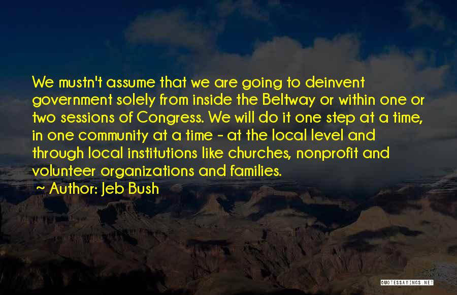 Families And Community Quotes By Jeb Bush