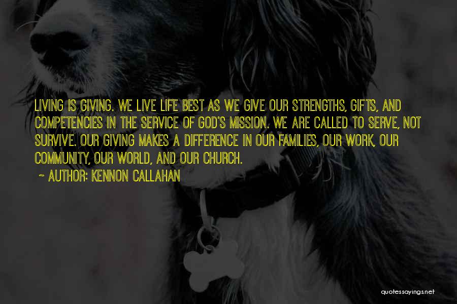 Families And Community Quotes By Kennon Callahan