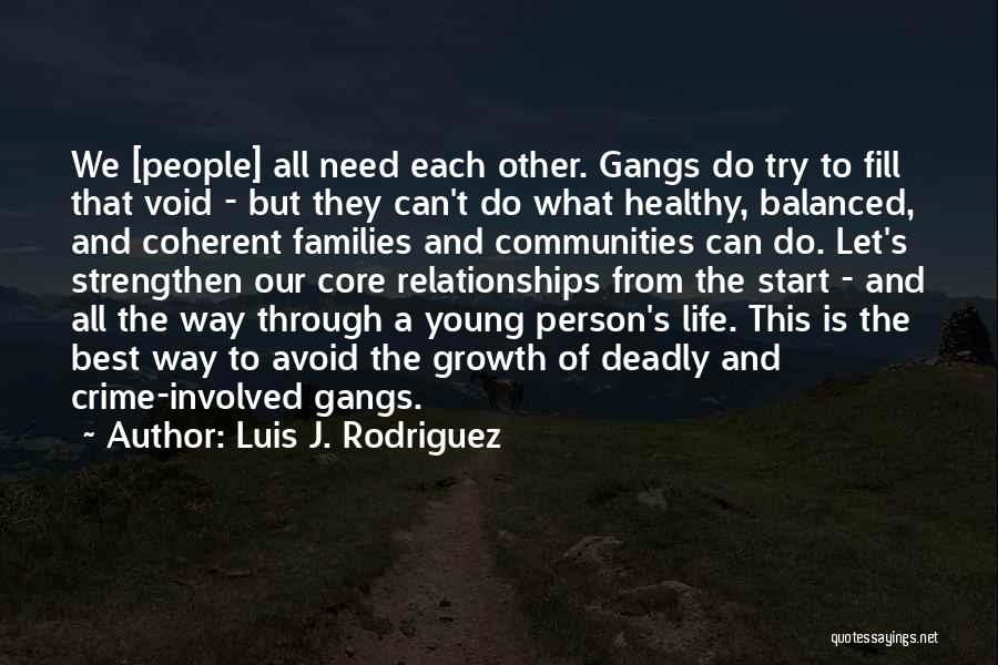 Families And Community Quotes By Luis J. Rodriguez