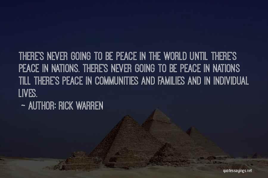 Families And Community Quotes By Rick Warren