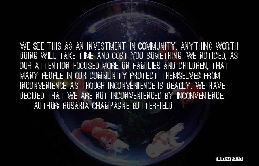 Families And Community Quotes By Rosaria Champagne Butterfield