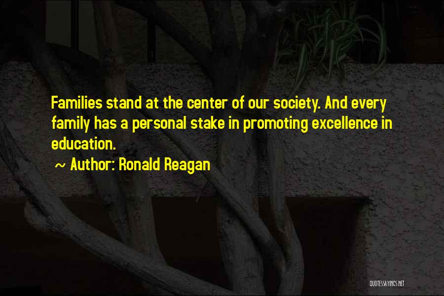 Families And Education Quotes By Ronald Reagan