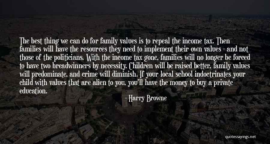 Families And Money Quotes By Harry Browne Families And Money Quotes By Harry Browne