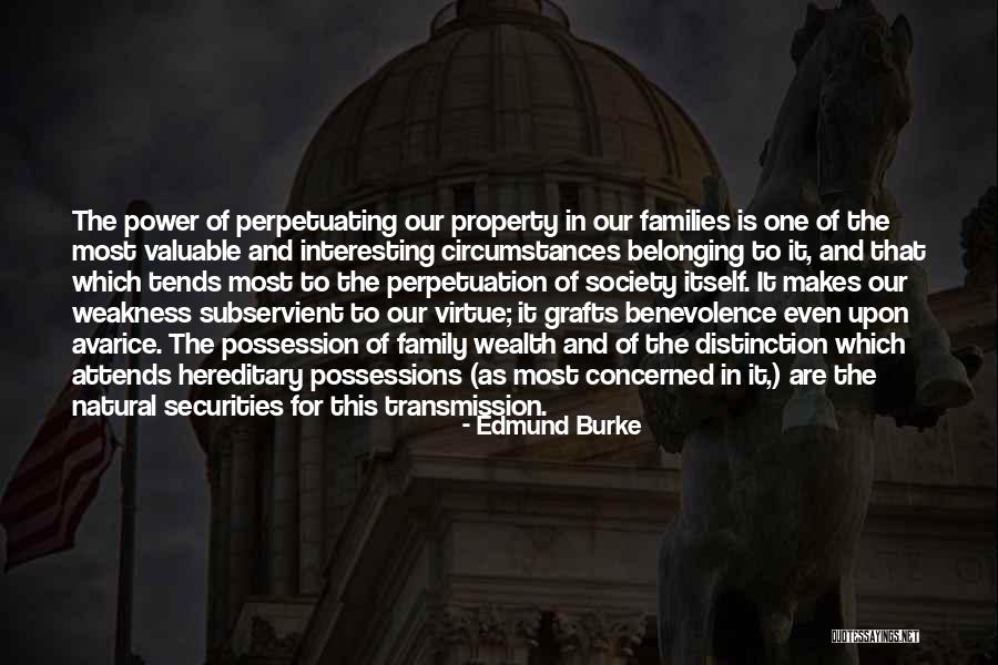 Families And Society Quotes By Edmund Burke