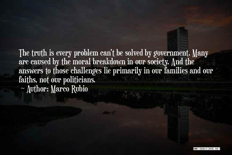 Families And Society Quotes By Marco Rubio