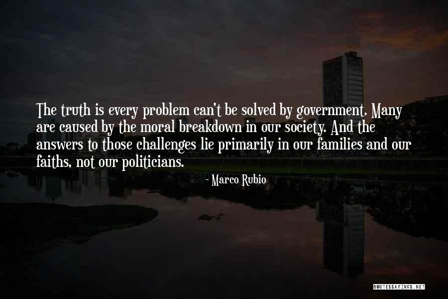 Families And Society Quotes By Marco Rubio