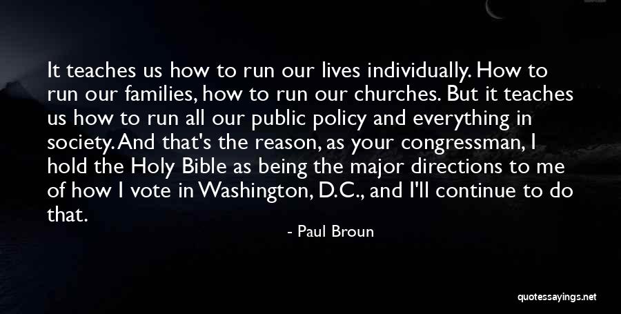 Families And Society Quotes By Paul Broun