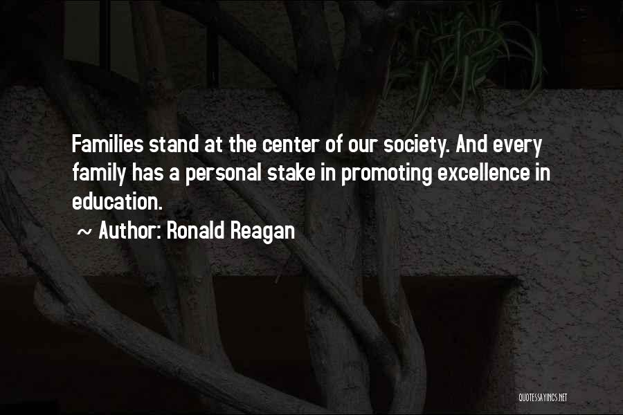 Families And Society Quotes By Ronald Reagan