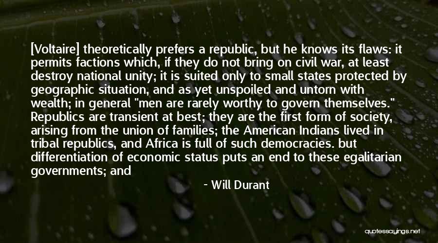 Families And Society Quotes By Will Durant