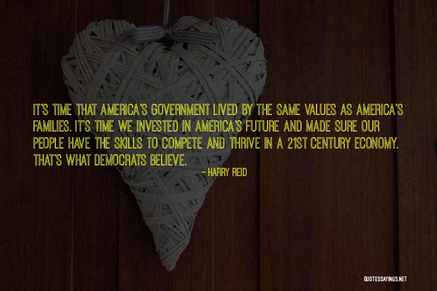 Families And Values Quotes By Harry Reid Families And Values Quotes By Harry Reid