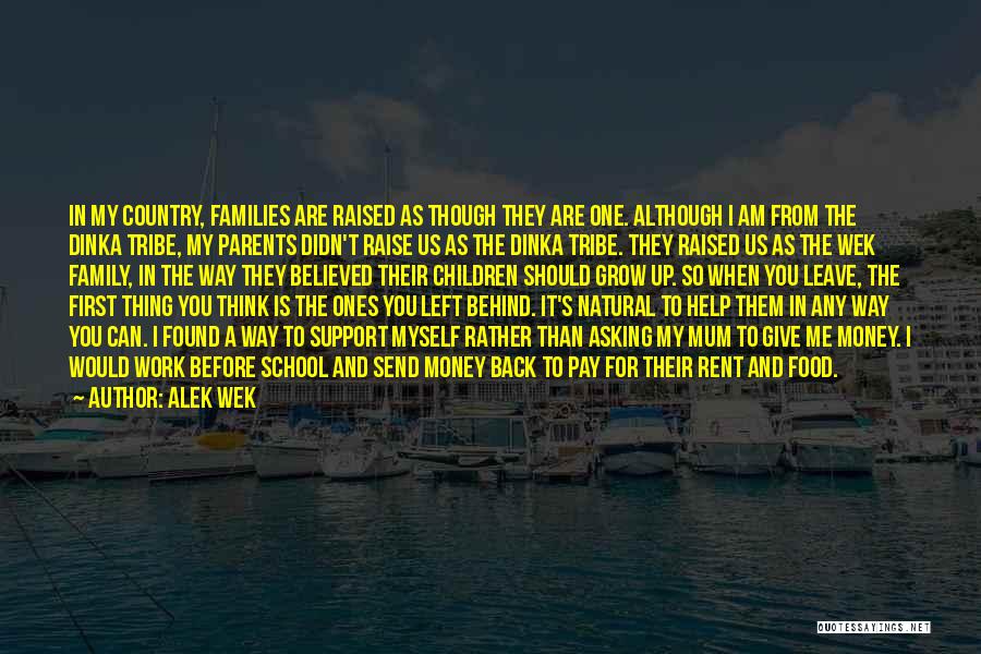 Families Growing Quotes By Alek Wek