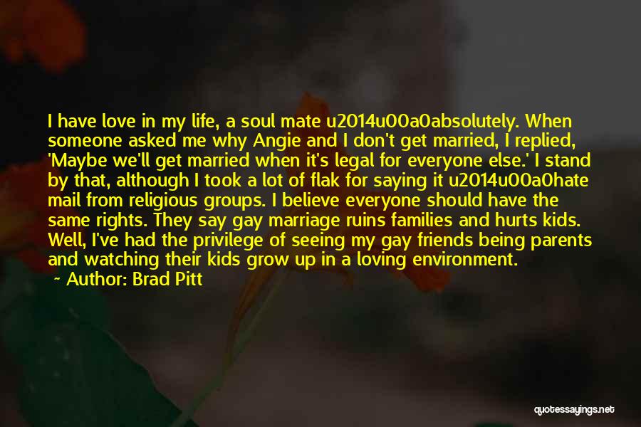 Families Growing Quotes By Brad Pitt Families Growing Quotes By Brad Pitt