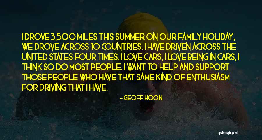 Family Across The Miles Quotes By Geoff Hoon