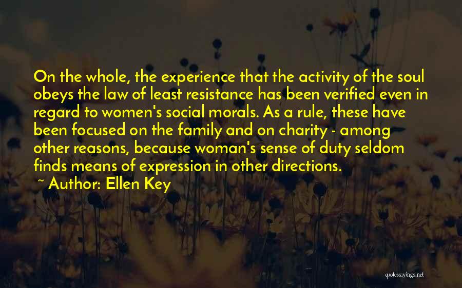 Family Activity Quotes By Ellen Key