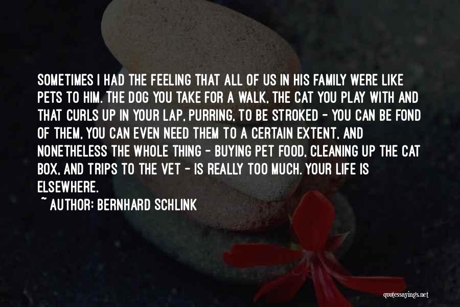 Family All You Need Quotes By Bernhard Schlink