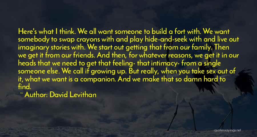 Family All You Need Quotes By David Levithan