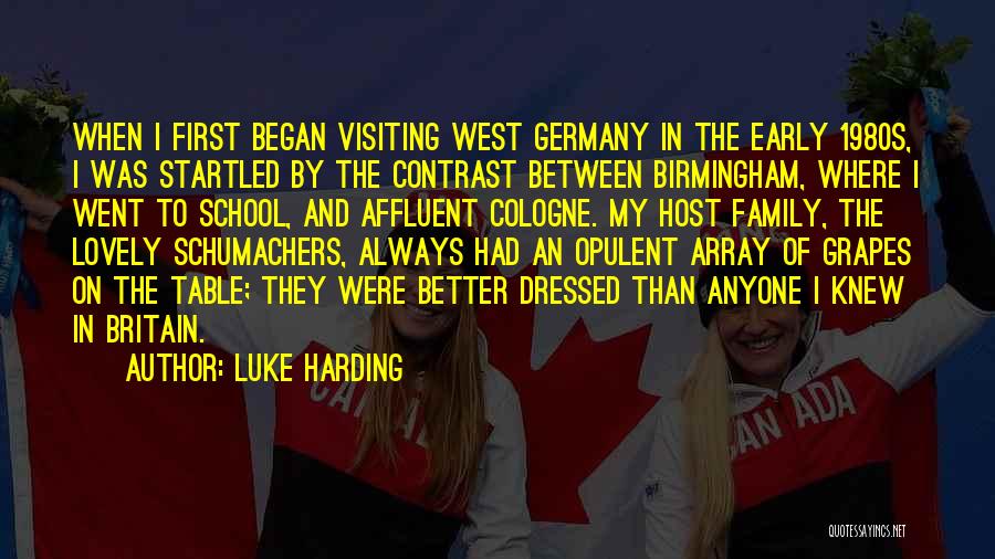 Family Always First Quotes By Luke Harding