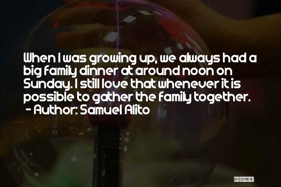 Family Always Together Quotes By Samuel Alito
