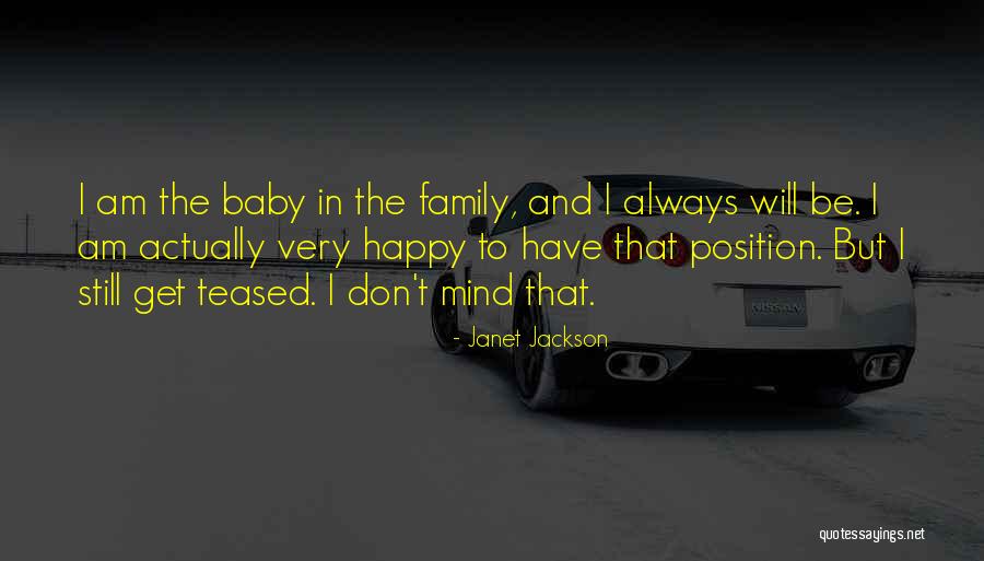 Family And Baby Quotes By Janet Jackson