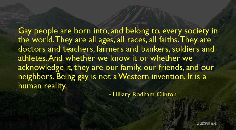 Family And Friends Are Quotes By Hillary Rodham Clinton