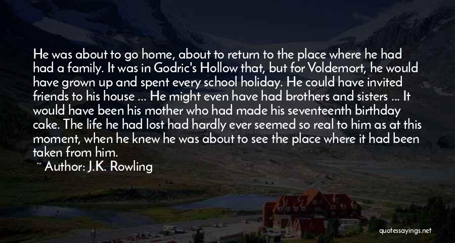 Family And Friends Holiday Quotes By J.K. Rowling