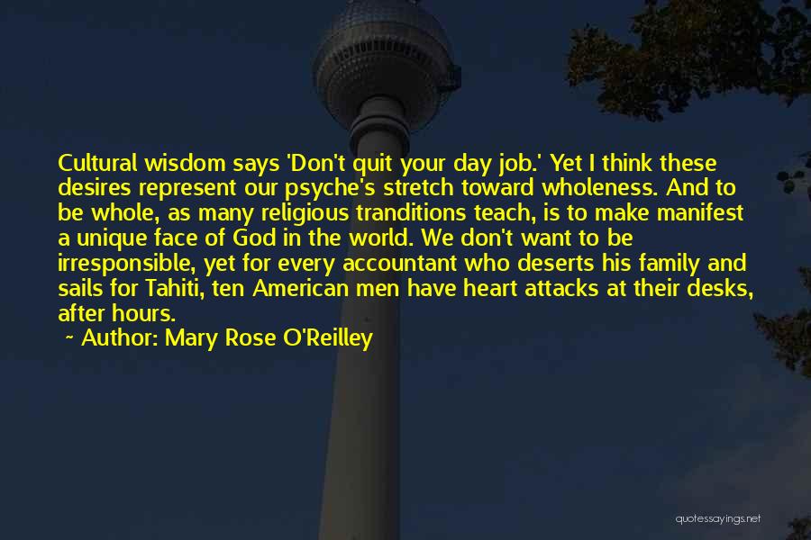 Family And God Quotes By Mary Rose O'Reilley