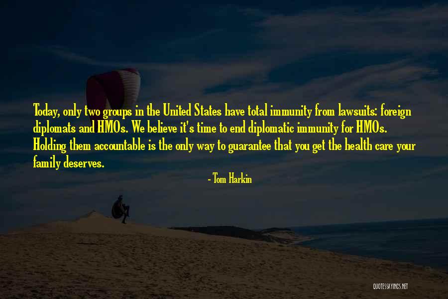 Family And Health Quotes By Tom Harkin Family And Health Quotes By Tom Harkin