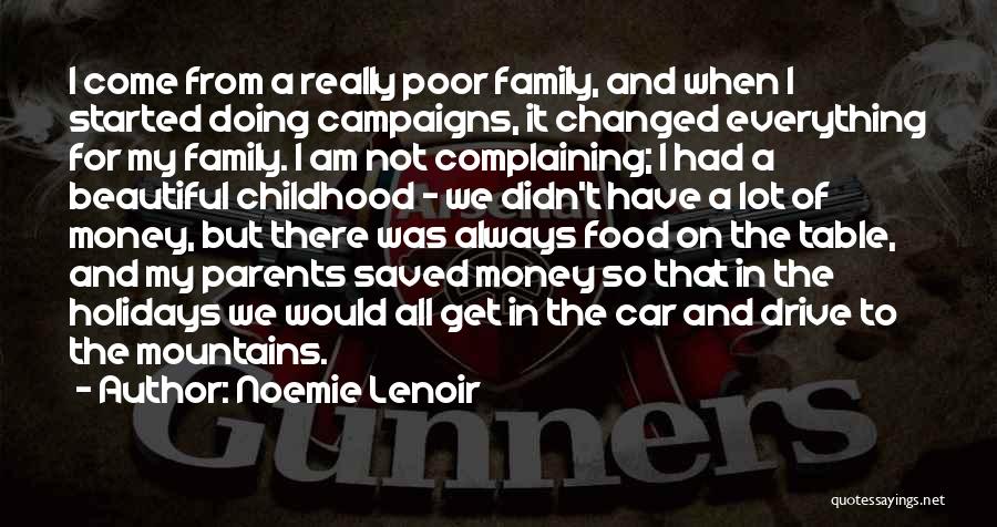 Family And Holidays Quotes By Noemie Lenoir