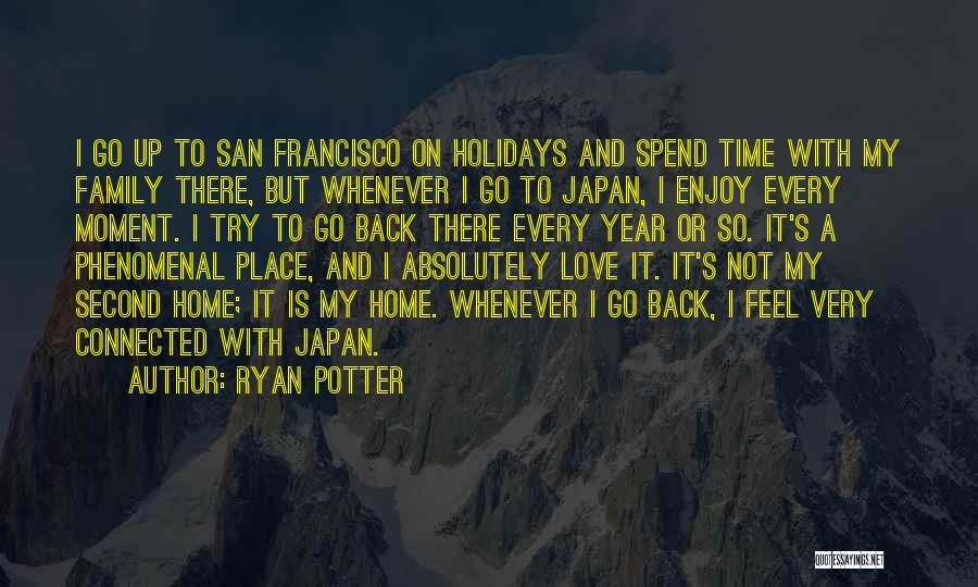 Family And Holidays Quotes By Ryan Potter