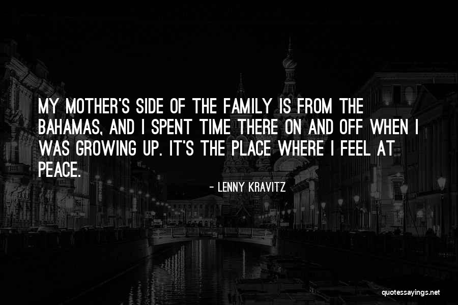 Family And Peace Quotes By Lenny Kravitz Family And Peace Quotes By Lenny Kravitz