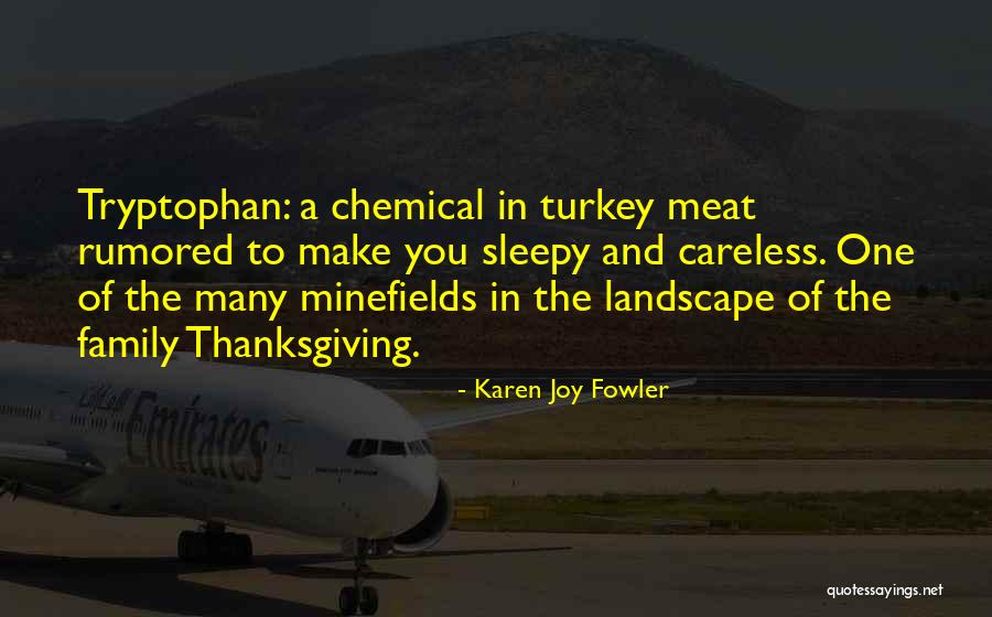 Family And Thanksgiving Quotes By Karen Joy Fowler