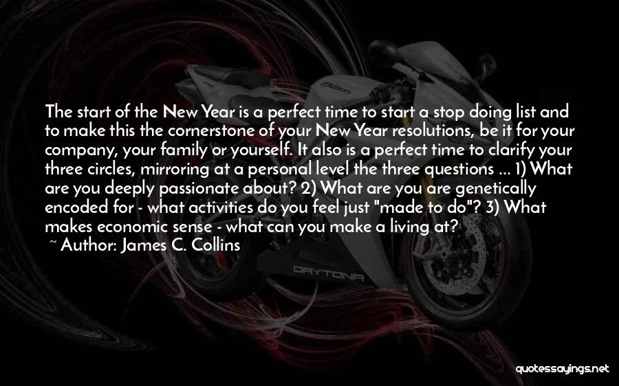 Family And The New Year Quotes By James C. Collins