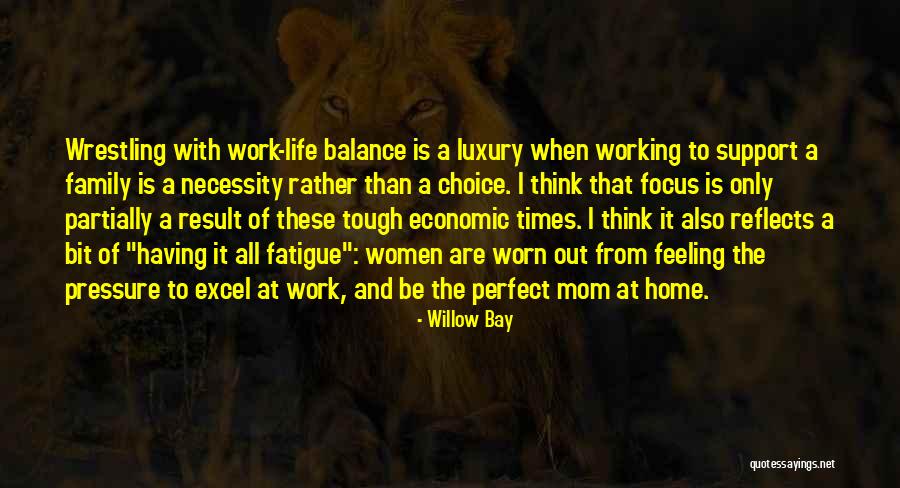 Family And Tough Times Quotes By Willow Bay