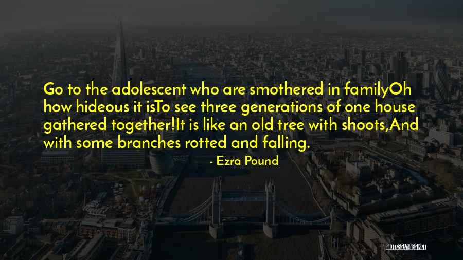 Family And Tree Branches Quotes By Ezra Pound Family And Tree Branches Quotes By Ezra Pound